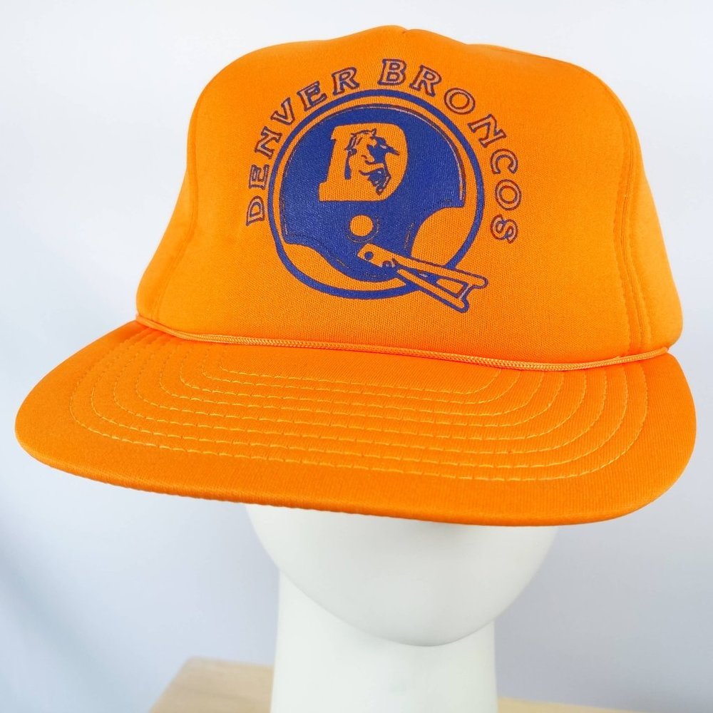 Denver Broncos foam cap